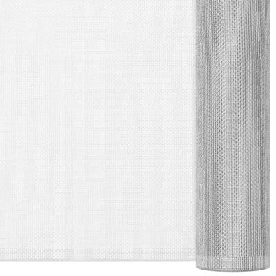 VidaXL Gaas 112x500 cm aluminium zilverkleurig