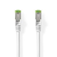 Nedis Cat 8.1 Netwerkkabel | S/FTP | RJ45 Male | RJ45 Male | 1.00 m | Rond | LSZH | Wit | Label - CCGL85520WT10 - thumbnail