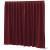Wentex Pipe and drape Dimout gordijn 330x400cm geplooid rood