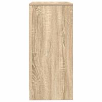 Dressoir 57x34x76 cm bewerkt hout sonoma eikenkleurig - thumbnail