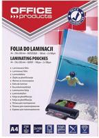 OFFICE products lamineerhoes A4, 200 micron (2 x 100 micron), pak van 100 stuks - thumbnail