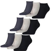 Puma Sneakersokken Plain 9-pack Navy / Grey / Nightshadow Blue-43/46 - thumbnail