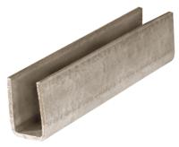 97/2000-U-profiel 2000 mm, verzinkt staal - thumbnail