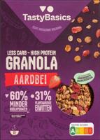TastyBasics Less carb-high protein granola aardbei 350 Gram - thumbnail