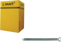 Pgb-Europe smart | kozijnschroef vzk-t30 ø 7,50x152 zn | 100 st sm0wsf0010751523 - thumbnail