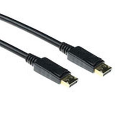 ACT 50 cm DisplayPort cable male - male, power pin 20 niet aangesloten ACT 50 cm DisplayPort cable male - male, power pin 20 niet aangesloten