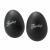 Fazley Funtune EGG-02-BK egg shakers zwart (2 stuks) - thumbnail