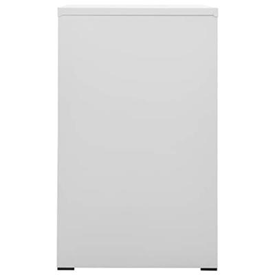 Archiefkast 46x62x102,5 cm staal lichtgrijs