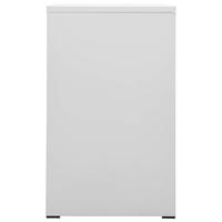 Archiefkast 46x62x102,5 cm staal lichtgrijs - thumbnail