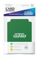 Ultimate Guard Card Dividers Standard Size (10) - Green - thumbnail