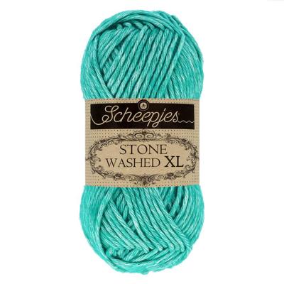 Scheepjes Stone Washed XL - 855 Green Agate - Haakgaren / Breigaren