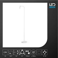 SLV KARPO 1001462 Staande LED-lamp LED LED vast ingebouwd Wit - thumbnail