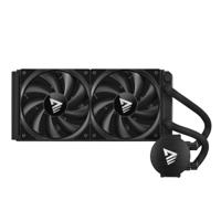Savio NOX 240 mm Processor Kit voor vloeistofkoeling 12 cm Zwart 1 stuk(s) - thumbnail