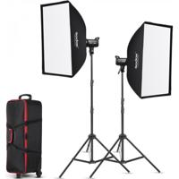 Godox SL100D Kit - LED light kit daylight (2xSL100D & accessories) - thumbnail