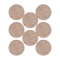 3M beschermende vloerpads, uit vilt, diameter 25 mm, blister van 8 stuks - thumbnail