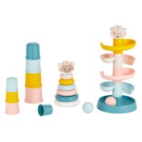 Ecoiffier bb abrick 3in1 babyspeelgoed in opberbox - 23dlg. - thumbnail