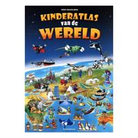 Mondikaarten Mega kinderatlas van de wereld - thumbnail