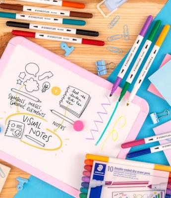 Staedtler Viltstift 3010 TB10 10 stuk(s)