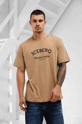 Iceberg 5D Milano T-Shirt Heren Bruin - Maat S - Kleur: Bruin | Soccerfanshop