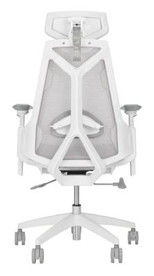ASUS ROG Destrier Ergo Core White PC-gamestoel Zitgedeelte van mesh Wit ASUS ROG Destrier Ergo Core White PC-gamestoel Zitgedeelte van mesh Wit