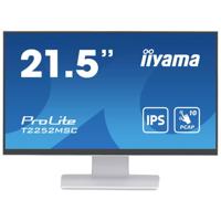 Iiyama 21,5 WHITE Bonded PCAP Touchscreen monitor Energielabel: C (A - G) 54.6 cm (21.5 inch) 1920 x 1080 Pixel 16:9 5 ms HDMI, DisplayPort, USB-A 3.2 Gen 1 - thumbnail