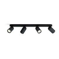 Philips SpotlampPongee 4-lichts zwart - 5058430PN - thumbnail