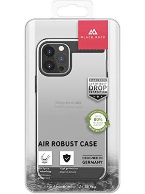Black Rock Air Robust Cover for Apple iPhone 12/12 Pro Black