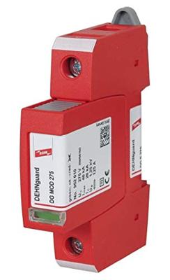 DEHN 952070 DG S 275 Overspanningsveilige afleider Overspanningsbeveiliging voor: Verdeelkast 40 kA 1 stuk(s) DEHN 952070 DG S 275 Overspanningsveilige afleider Overspanningsbeveiliging voor: Verdeelkast 40 kA 1 stuk(s)
