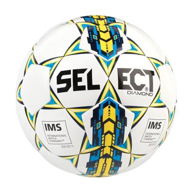 Select Voetbal Diamond Wit blauw