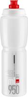 ELITE bidon "jet plus" bottle jet plus 950ml clear/red - thumbnail