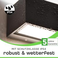 Lutec Wandlamp designGemini antraciet - 5189120118 - thumbnail