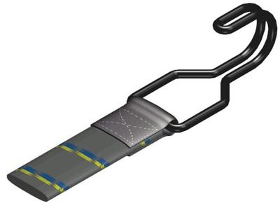 Universele elastische riem 900 x 25 mm Velleman - Velleman