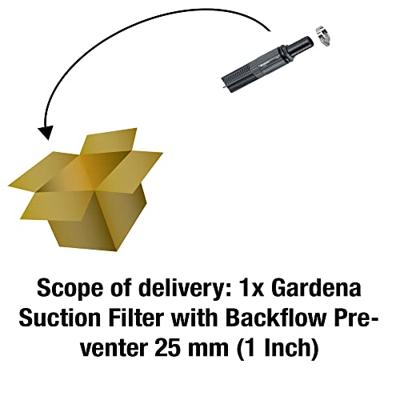 Gardena aanzuigfilter 1 inch