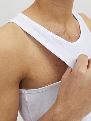 2-pack heren hemden - Pack - Tanktop - Katoenen heren onderhemden ronde hals