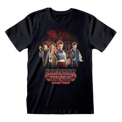 Stranger Things T-Shirt Group with Vecna behind Size M