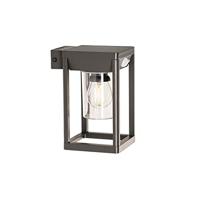 QAZQA Buiten wandlamp donkergrijs incl. LED en dimlicht op solar - - thumbnail