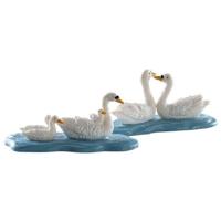 Lemax swans s/2 kerstdorp figuur type 3 2018 - thumbnail