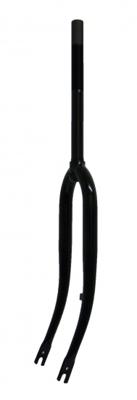 Vork 28 inch transport 1 draad glans zwart