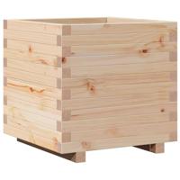 Plantenbak 50x50x49,5 cm massief grenenhout - thumbnail
