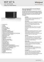 Whirlpool MCP 347 SL Combimagnetron Zilver - thumbnail