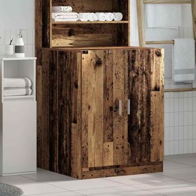 Wasmachinekast 70,5x71,5x91,5 cm oud houtkleurig