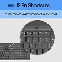 HP 150 Wired Keyboard (664R5AA) toetsenbord - thumbnail