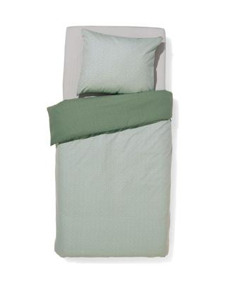 HEMA Dekbedovertrek Zacht Katoen 140x220 Stipjes (groen) HEMA Dekbedovertrek Zacht Katoen 140x220 Stipjes (groen)