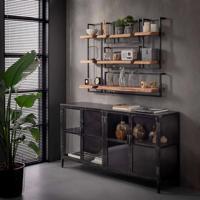 Industriële Wandplank 'Buster' 65cm - thumbnail