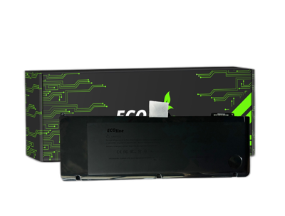 EcoLine - A1382 Batterij Compatibel Met De Apple Macbook Pro 15 A1286 2011-2012 / 10.95V 5200mAh