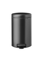 Brabantia pedaalemmer NewIcon 12 liter confident grey - thumbnail