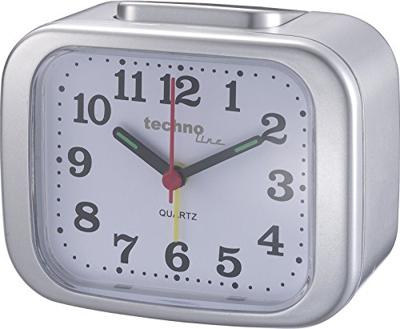 Techno Line Model XL silber Wekker Kwarts Zilver Alarmtijden 1 1 timertijd Techno Line Model XL silber Wekker Kwarts Zilver Alarmtijden 1 1 timertijd