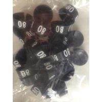 MB zwart/wit 80 voor op kledinghanger - thumbnail