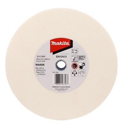 Makita Accessoires Slijpst. 205X19X15,88Mm Wa60K - B-51960 Makita Accessoires Slijpst. 205X19X15,88Mm Wa60K - B-51960