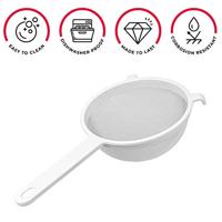 Metaltex Zeef 18 cm Bylon Wit - thumbnail